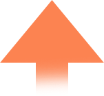 オレンジ色の上向き矢印
