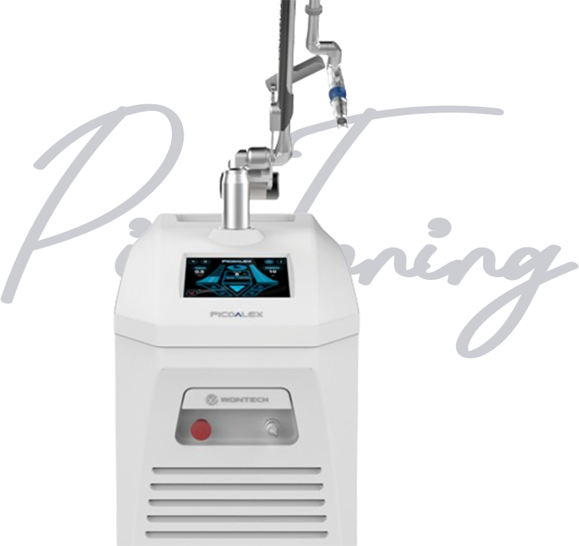 ピコトーニング機器「PICOLALEX」の正面図