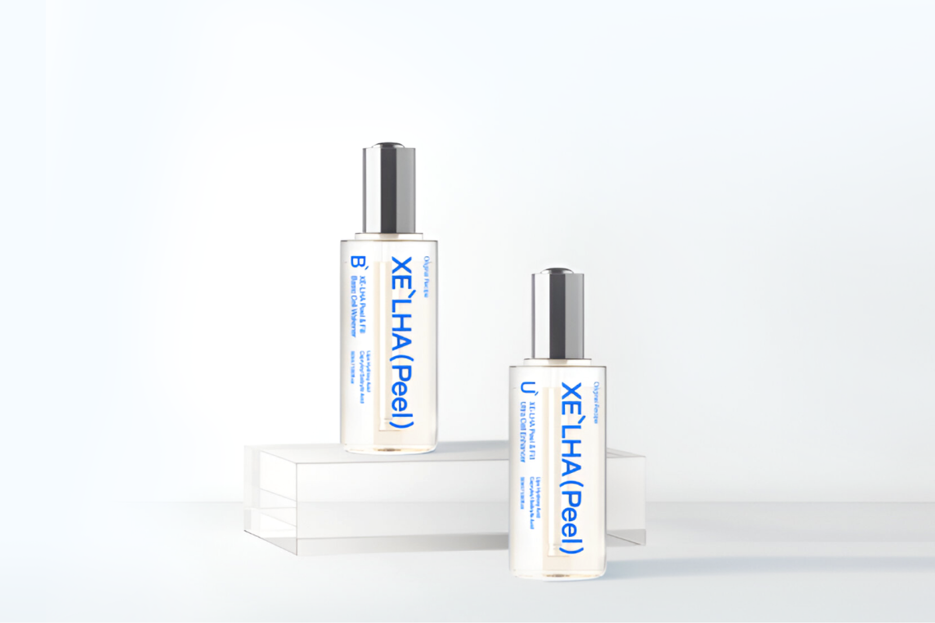 コスメ商品「XE`LHA (Peel)」のボトル